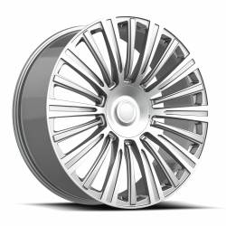 O.E. Revolution - O.E. Revolution Wheel CAD35 24x10 6x5.5 31mm Silver & Machined CAD35-24105031SM - Image 1