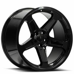 O.E. Revolution - O.E. Revolution Wheel D12-201055115+25GB D12 20x10.5 5x115 25mm Gloss Black - Image 1