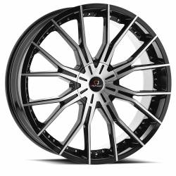 Cavallo - Cavallo CLV-36208551081143+35BM CLV-36 Wheel 20x8.5 5x4.25 5x4.5 35mm Black - Image 1