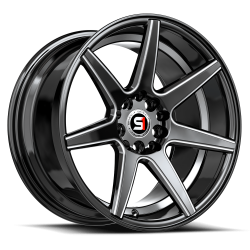 Spec-1 - Spec-1 Wheel SP-73 17x7.5 5x100/4.5 42mm Black/Machined SP-7317752342GBMU - Image 1