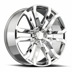 O.E. Revolution - O.E. Revolution D37-2295031NC Wheel D37 22x9 6x5.5 31mm Chrome - Image 1