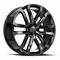 O.E. Revolution - O.E. Revolution Wheel D37 24x10 6x5.5 31mm Gloss Black D37-24105031GB - Image 1