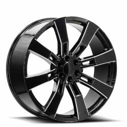 O.E. Revolution - O.E. Revolution G02-2410655+31BMW G02 24x10 6x5.5 31mm Black/Machined - Image 1