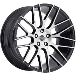 Spec-1 - Spec-1 Wheel SPL20 20x10.5 BLANK 20mm Gloss Black & Brushed SPL202201054020GBB - Image 1
