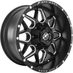 XF Off-Road - XF Off-Road Wheel XF-202201051143127-12MBM XF-202 20x10 5x4.5/5.0 -12mm Black - Image 1