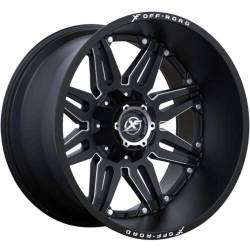 XF Off-Road - XF Off-Road Wheel XF-204 24x14 BLANK -76mm Black XF-2042414BLANK5/6-76GBML - Image 1