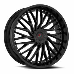 Cavallo - Cavallo Wheel CLV-43 20x8.5 5x4.25/4.5 35mm Gloss Black CLV-43208551081143+35GB - Image 1