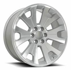 O.E. Revolution - O.E. Revolution Wheel G12-2290655+31SM G12 22x9 6x5.5 31mm Silver & Machined - Image 1