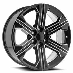 O.E. Revolution - O.E. Revolution Wheel G13-2410655+31BM G13 24x10 6x5.5 31mm Black/Machined - Image 1