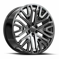 O.E. Revolution - O.E. Revolution Wheel G14-24105031GBM G14 24x10 6x5.5 31mm Black/Machined - Image 1