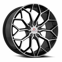 Cavallo - Cavallo Wheel CLV-44 22x8.5 5x112/4.5 38mm Black CLV-44228551121143+38BM - Image 1