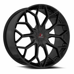 Cavallo - Cavallo Wheel CLV-44 22x9.5 5x115 5x120 15mm Gloss Black CLV-4422955115120+15GB - Image 1