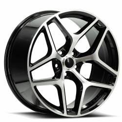 O.E. Revolution - O.E. Revolution Wheel Z28 20x10 5x120 23mm Black/Machined Z28-20101823BM - Image 1