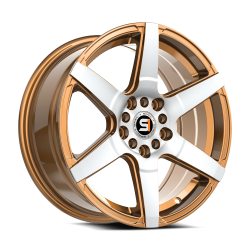 Spec-1 - Spec-1 Wheel SPT-34 16x7 5x100/4.5 30mm Gold & Machined SPT-341672330GGM - Image 1