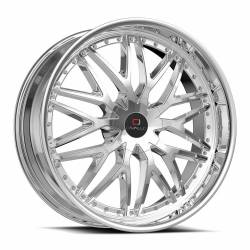 Cavallo - Cavallo CLV-462295BLANK+18NC CLV-46 Wheel 22x9.5 Blank 18mm Chrome - Image 1