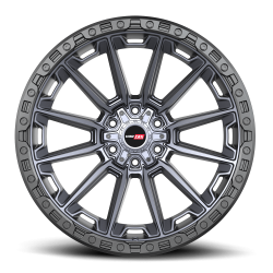 Vortek - Vortek Wheel VRD-601 22x10 6x135/5.5 -24mm Titanium 601221057-24MTBR - Image 1