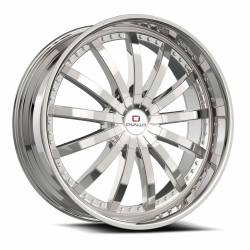 Cavallo - Cavallo CLV-53229561351397+25NC CLV-53 Wheel 22x9.5 6x135/5.5 25mm Chrome - Image 1