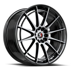 Spec-1 - Spec-1 SP-641882334BM SP-64 Wheel 18x8 5x100/4.5 34mm Gloss Black/Machined - Image 1