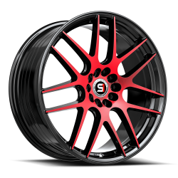 Spec-1 - Spec-1 Wheel SP-65 17x8 4x100/4.5 42mm Black/Red SP-65178942BMR - Image 1