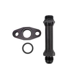 Wehrli Custom Fabrication - Wehrli WCF100674 Fitting Kit Extended Turbo Oil Drain -10AN - Image 2