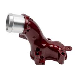 Wehrli Custom Fabrication - Wehrli WCF100188-RED Red Thermostat Housing for L5P Duramax - Image 1