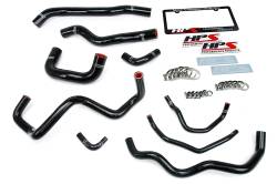 HPS Performance - HPS 57-1513-BLK Black Coolant Hose Kit for Mazda 06-07 Mazdaspeed 6 2.3L Turbo - Image 2