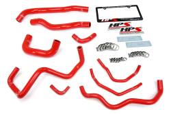 HPS Performance - HPS 57-1513 Red Red Coolant Hose Kit Mazda 06-07 Mazdaspeed 6 2.3L Turbo - Image 2