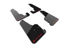 Rally Armor - Rally Armor MF134-UR-BLK-RD Black Mud Flap/Red Logo - Image 1