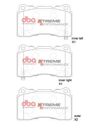 Disc Brakes Australia - Disc Brakes Australia DB1695XP Street Series XP Disc Brake Pad Set - Image 1