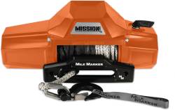 Mile Marker - Mile Marker 78-53141-CUSTOM 8K Mission Recovery Winch w/Synthetic Rope - Image 1