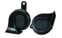Hella - HELLA 012010971 Black 12V Trumpet Horn Kit - Image 1