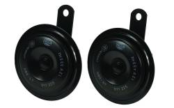 Hella - HELLA 011225871 Universal Black 92mm 12V BX Disc Horn Kit - Image 1
