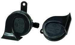 Hella - HELLA 011225921 Black BX Trumpet 12V Horn Kit for Passenger Car - Image 1