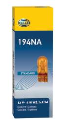 Hella - HELLA 194NA Turn Signal 12V 4W Light Bulb W2.1x9.5D - Image 2