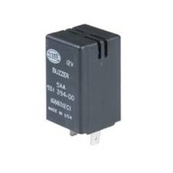 Hella - HELLA H35394001 Warning Buzzer Relay Buzzer 12V 3-Pin Dual Rate - Image 1