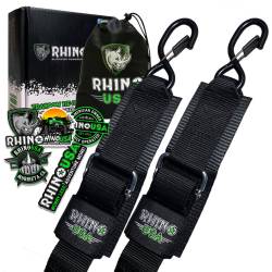 Rhino USA - Rhino USA RNO-TRNSM-STRPS Transom Straps for Boat Trailer Pair - Image 1