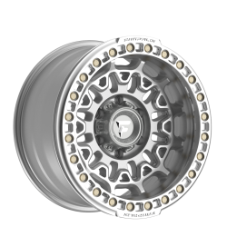 Fittipaldi Off Road - Fittipaldi Off Road FB150 17x9 5x5.0 -15mm Machined Silver FB150-17905127N15M - Image 1