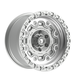 Fittipaldi Off Road - Fittipaldi Off Road FT100 17x9 5x5.0 -12mm Silver/Machined FT100-17905127N12MS - Image 1