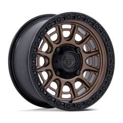 Fuel UTV - Fuel UTV FV832 CYCLE UTV 15x7 4x110 10mm Matte Black/Black FV832MB15704B10 - Image 1