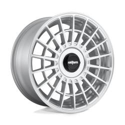 Rotiform - Rotiform R143 LAS-R 18x8.5 BLANK 35mm Gloss Silver R143188500-35 - Image 1