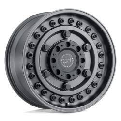 Black Rhino Hard Alloys - Black Rhino Hard Alloys ARMORY 17x8 BLANK 30mm Gun Black 1780ARY300000G72 - Image 1