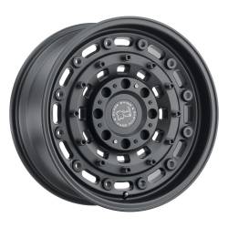 Black Rhino Hard Alloys - Black Rhino Hard Alloys ARSENAL 18x9.5 BLANK 12mm Matte Black 1895ARS120000M72 - Image 1