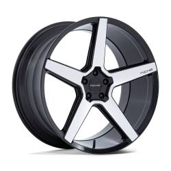 Niche 1PC - Niche 1PC NC283 MODENA 20x10.5 5x112 30mm Gloss Black/Machined NC283BD20055730 - Image 1