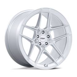 TSW - TSW TW008 SLIPSTREAM 19x10.5 5x120 35mm Gloss Silver/Machined TW008SD19055235 - Image 1