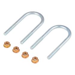 CURT - CURT 2024117444 Trailer Axle U-Bolt Kit 2200-lb Axles 1-3/4" Axle Tube 3/8"-24 - Image 1