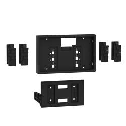 Metra Electronics - Metra 108-UN02 Universal Floating Mount Radio Install Kit Pioneer 8" Radios - Image 2
