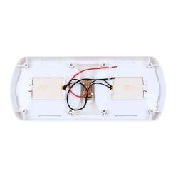 Arcon - Arcon 20714N Double Euro-Style RV LED Ceiling Double Dome Light 11.56x4.95 - Image 3
