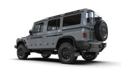 Rally Armor - Rally Armor MF143-BLK-WGRY Black Mud Flap/Warm Grey Logo - Image 2