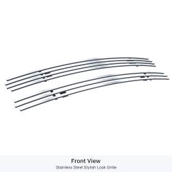 APS - APS Stainless GR03FEG05S Billet Grille Polish for 98-05 Chevy S10/Blazer - Image 2