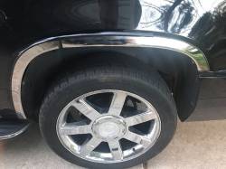 APS - APS FT03A-ESCA07 Stainless Steel 2" Fender Lip Trim for 07-14 Cadillac Escalade - Image 2